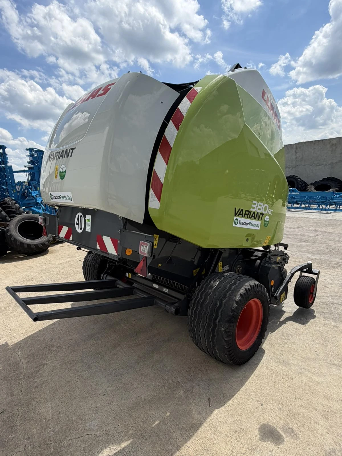Балировачка Claas VARIANT 380 RC Мрежа + Сезал, снимка 6 - Селскостопанска техника - 54764088
