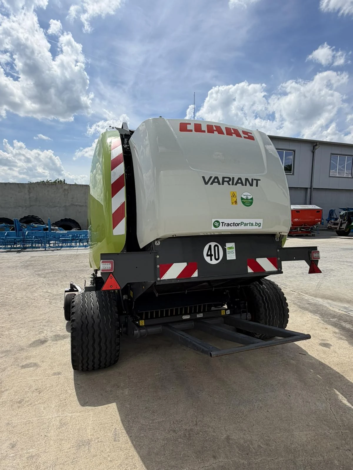 Балировачка Claas VARIANT 380 RC Мрежа + Сезал, снимка 7 - Селскостопанска техника - 54764088