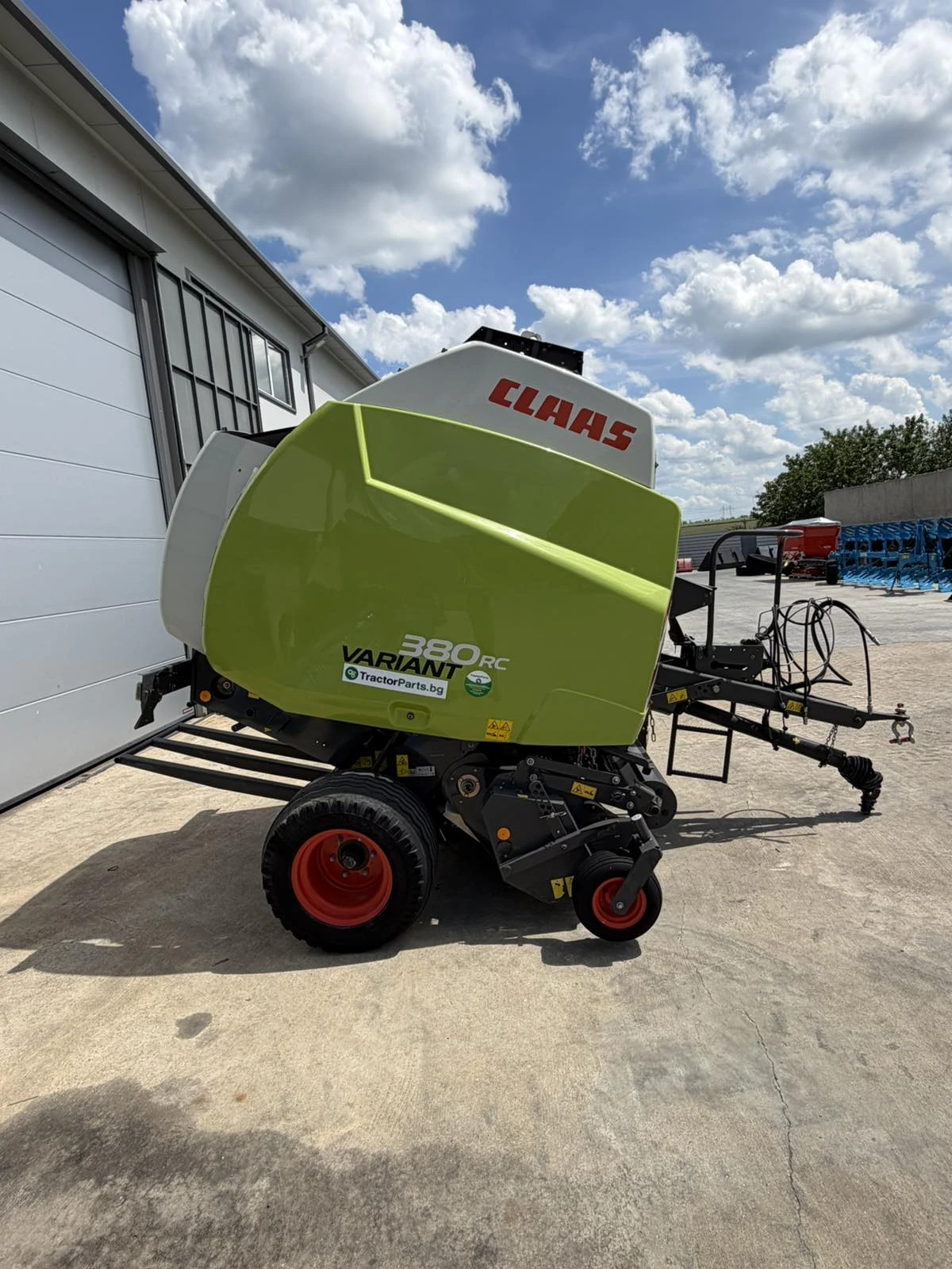 Балировачка Claas VARIANT 380 RC Мрежа + Сезал, снимка 5 - Селскостопанска техника - 54764088