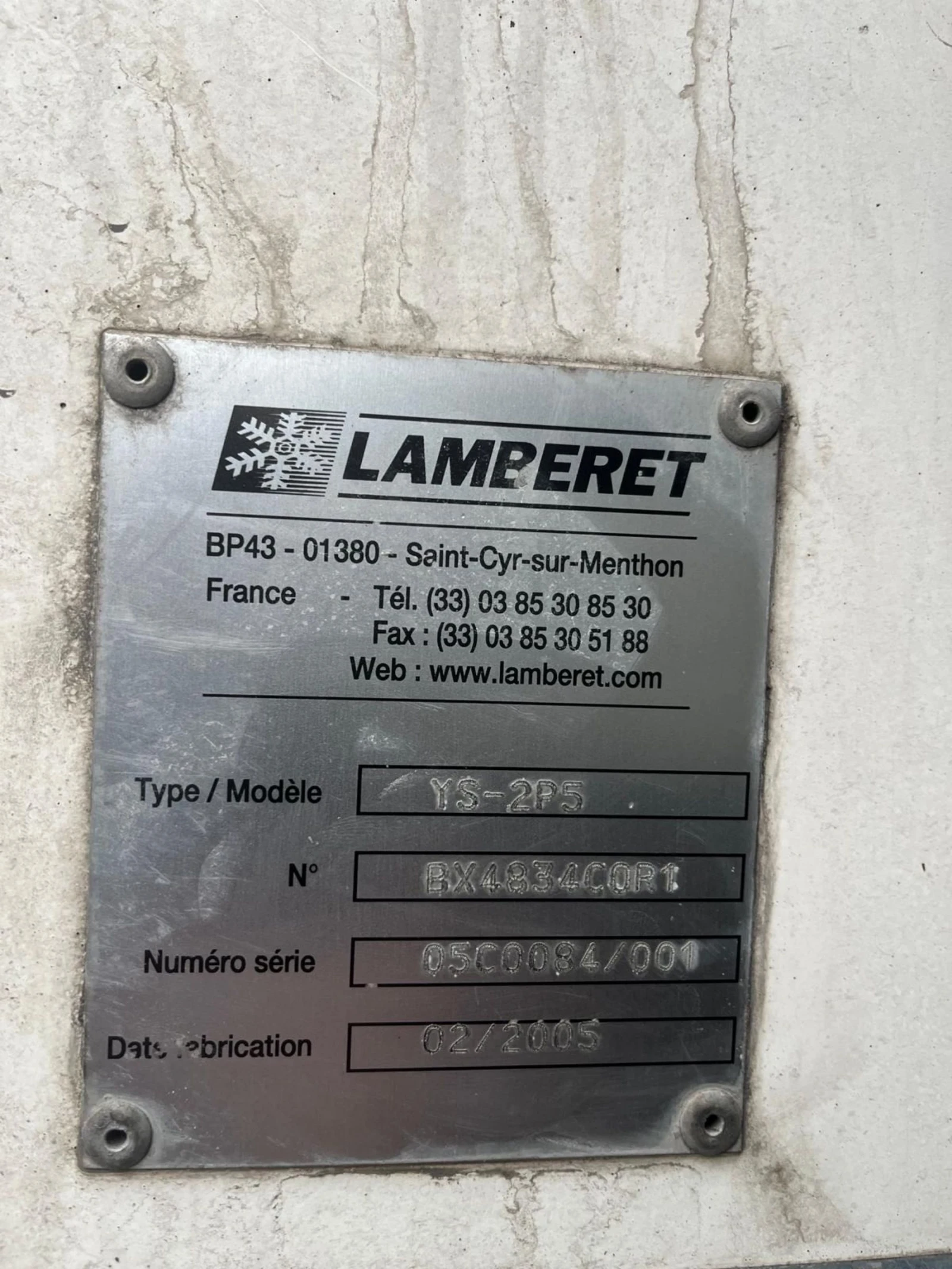 Полуремарке Други Lamberet carrier 1300, снимка 2 - Ремаркета - 54158843