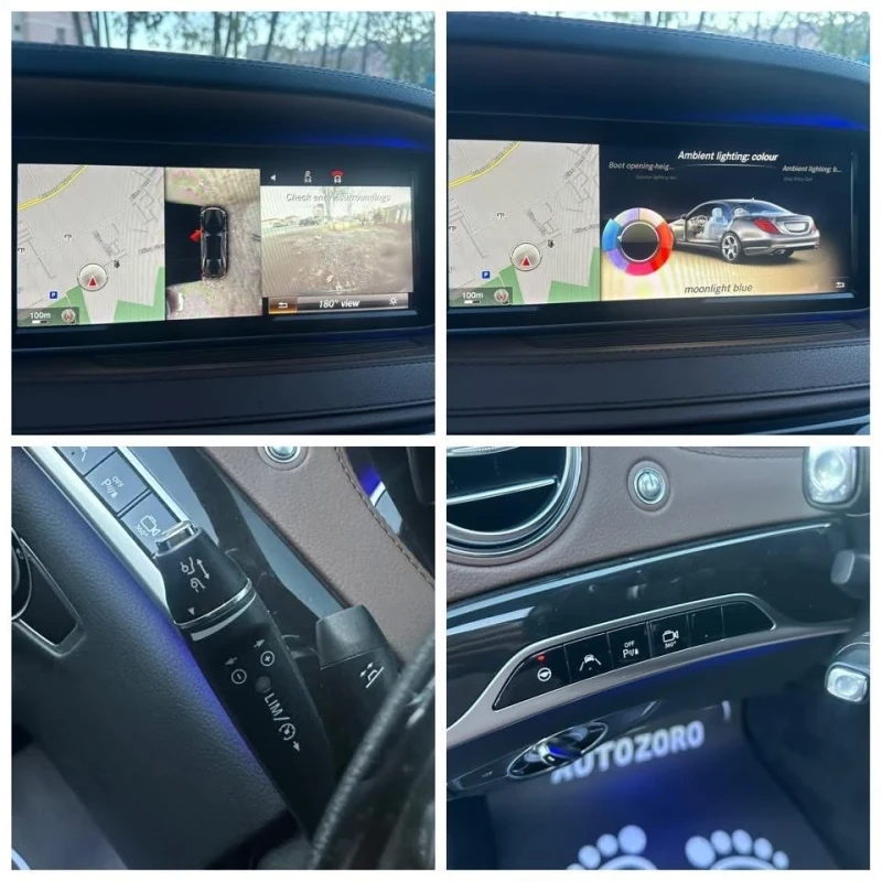 Mercedes-Benz S 350 6.3AMG PAKET* ВАКУМ* LONG* ПАНОРАМА* FULL, снимка 15 - Автомобили и джипове - 52133133