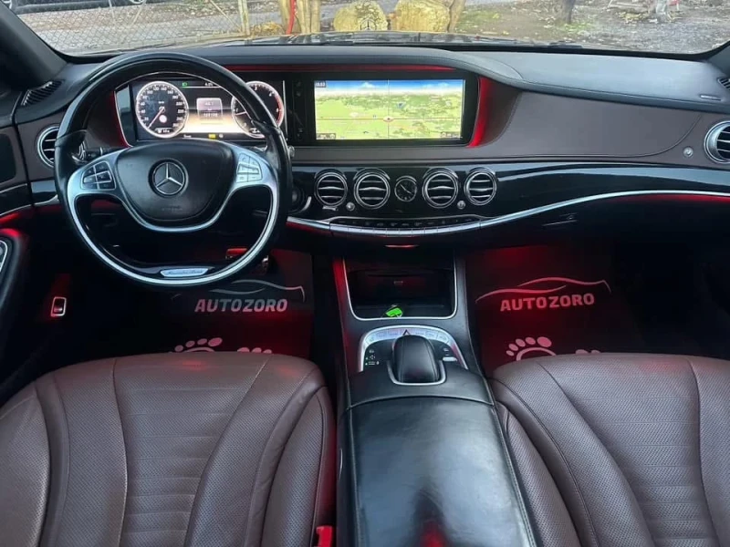 Mercedes-Benz S 350 6.3AMG PAKET* ВАКУМ* LONG* ПАНОРАМА* FULL, снимка 10 - Автомобили и джипове - 52133133