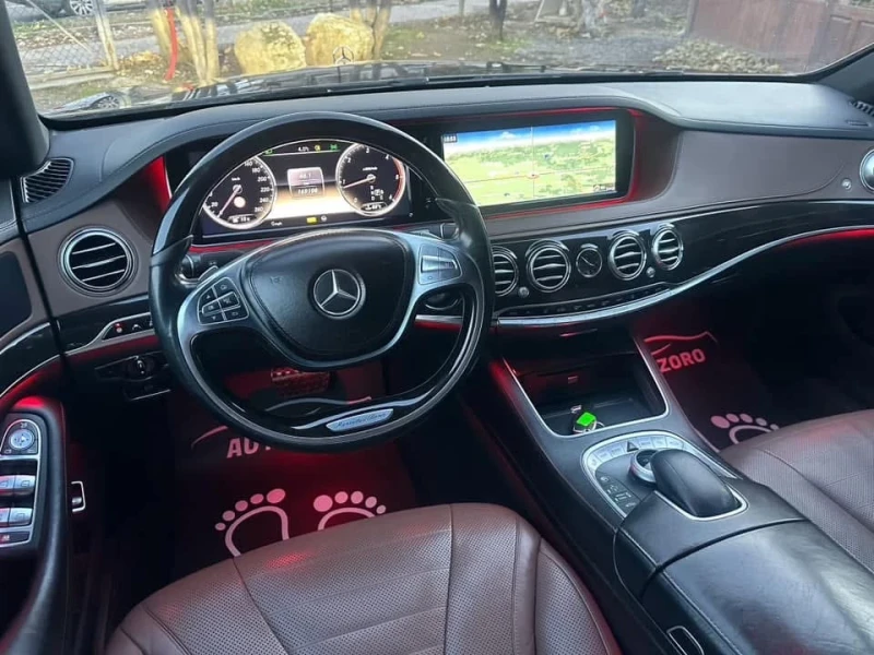 Mercedes-Benz S 350 6.3AMG PAKET* ВАКУМ* LONG* ПАНОРАМА* FULL, снимка 12 - Автомобили и джипове - 52133133