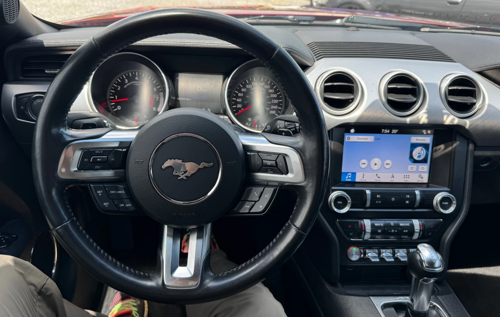 Ford Mustang 2.3 ECOBOOST Подгрев* Обдухване* Камера, снимка 11 - Автомобили и джипове - 54582103