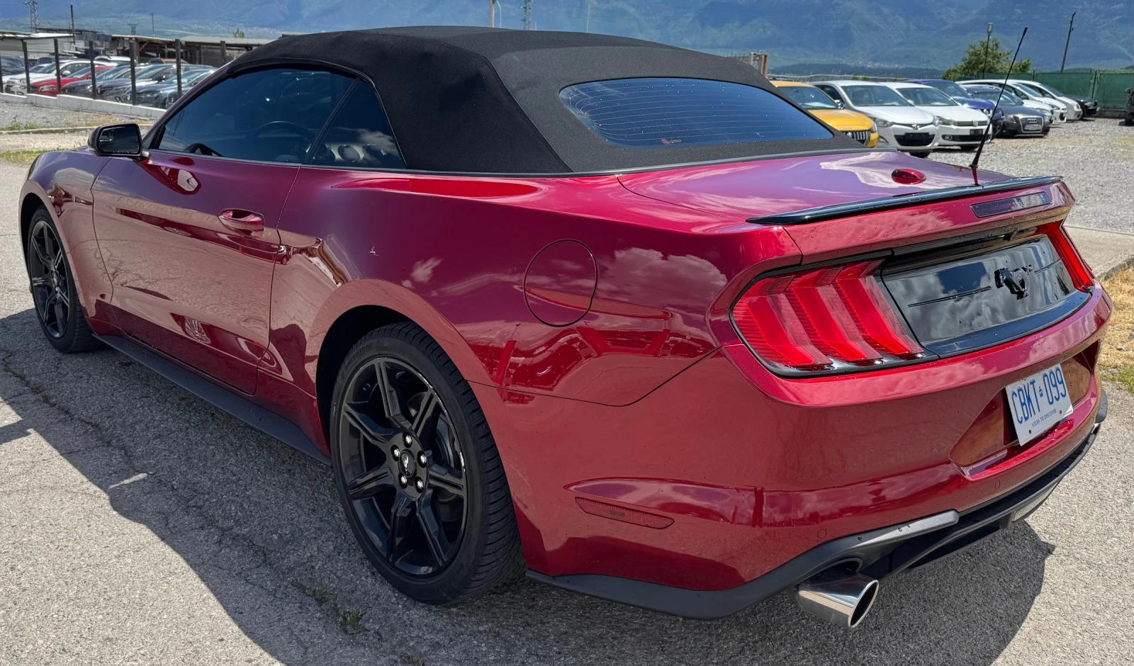Ford Mustang 2.3 ECOBOOST Подгрев* Обдухване* Камера, снимка 7 - Автомобили и джипове - 54582103