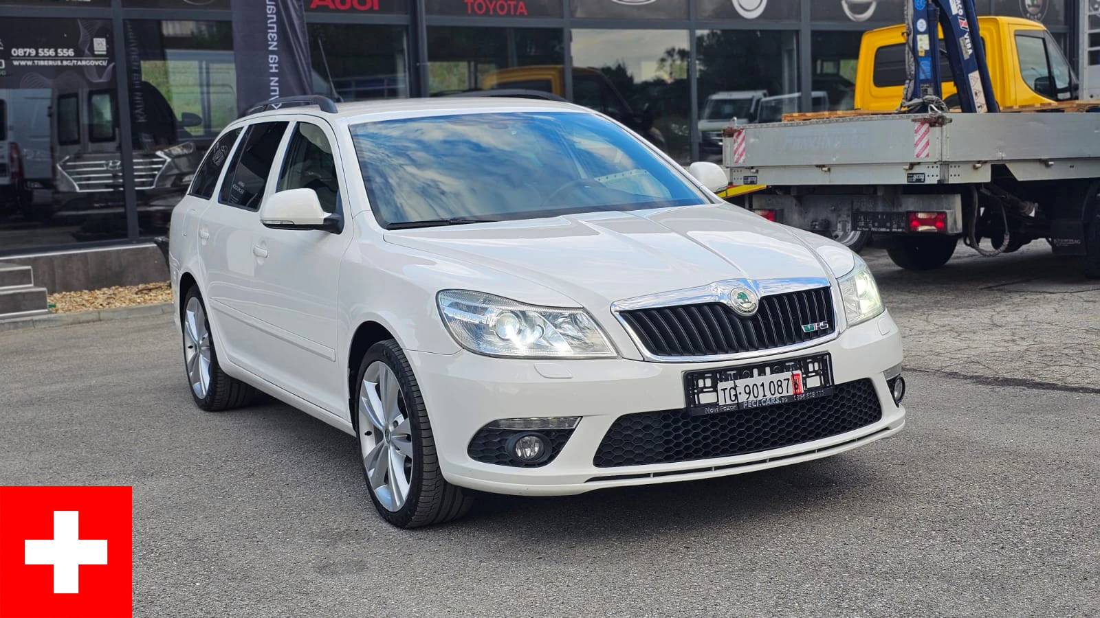 Skoda Octavia VRS 2.0TDi 170 6DSG CH-СОБСТВЕН ХОД-ИСТОРИЯ-ЛИЗИНГ