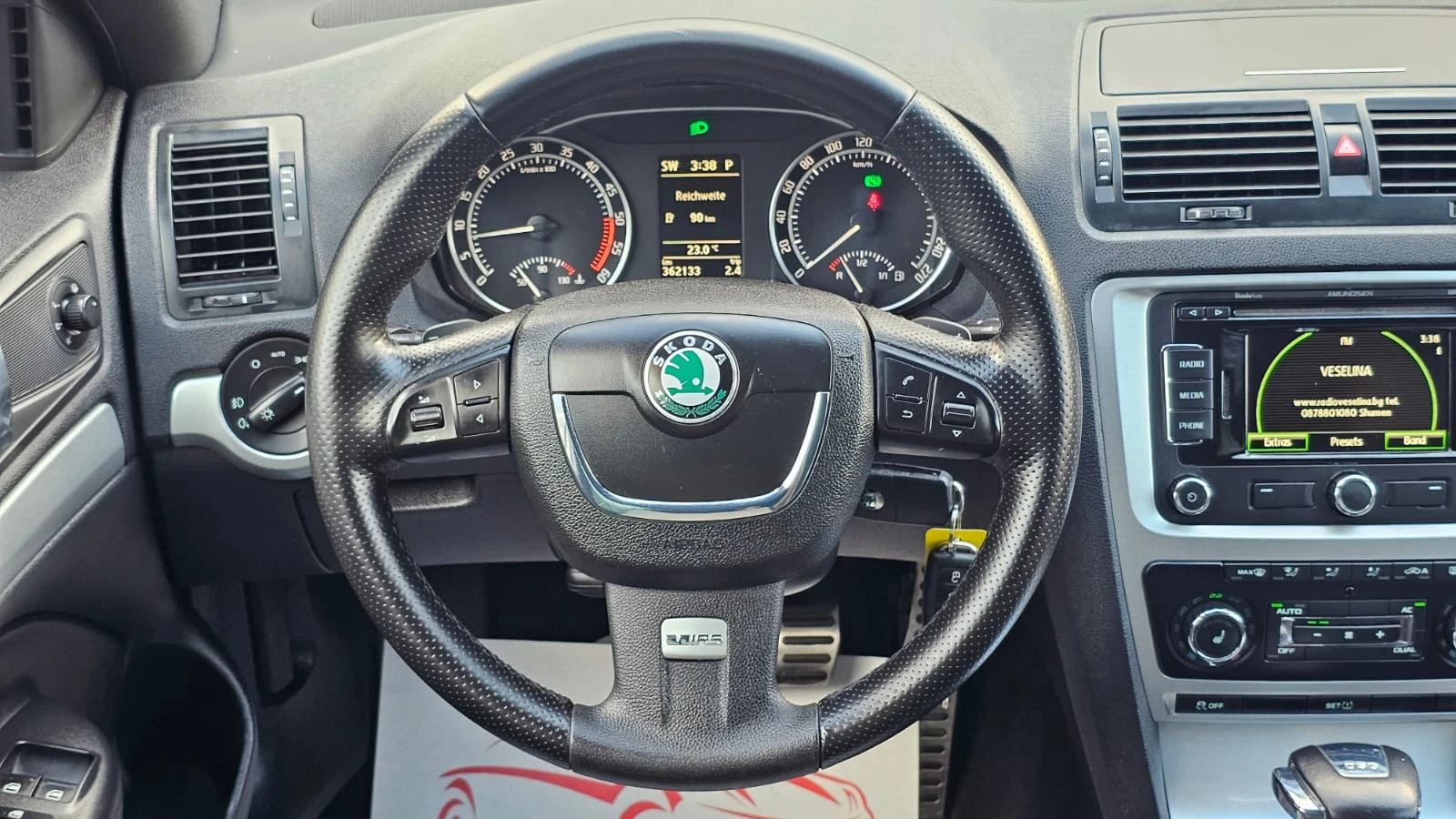Skoda Octavia VRS 2.0TDi 170 6DSG CH-СОБСТВЕН ХОД-ИСТОРИЯ-ЛИЗИНГ, снимка 10 - Автомобили и джипове - 55233158