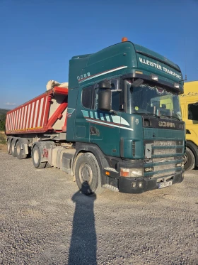 Scania 124 420 HPI + Гондола MENCI, снимка 2