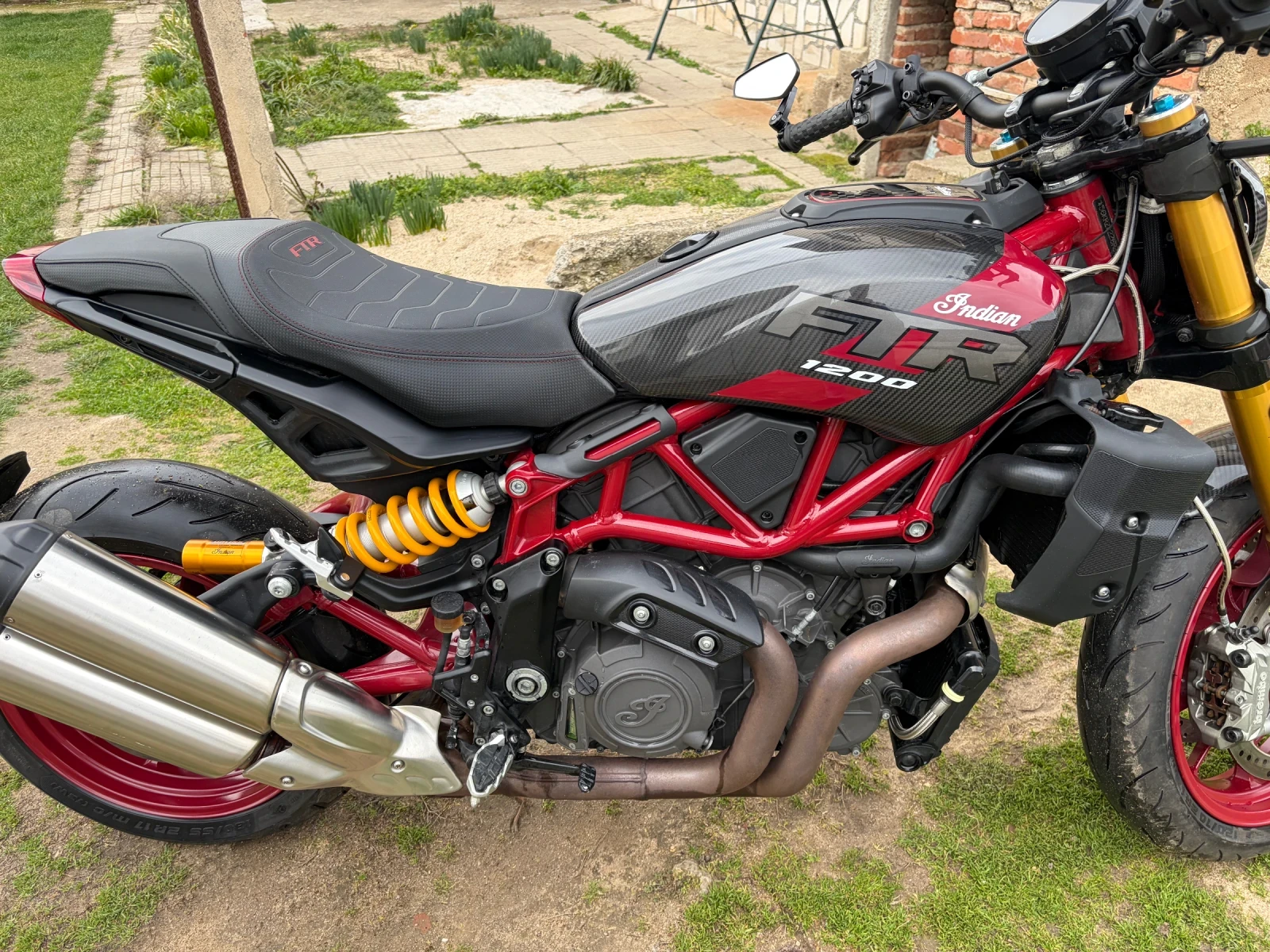 Indian FTR 1200 FTR-R carbon showroom condition  | Mobile.bg � ����������� 4