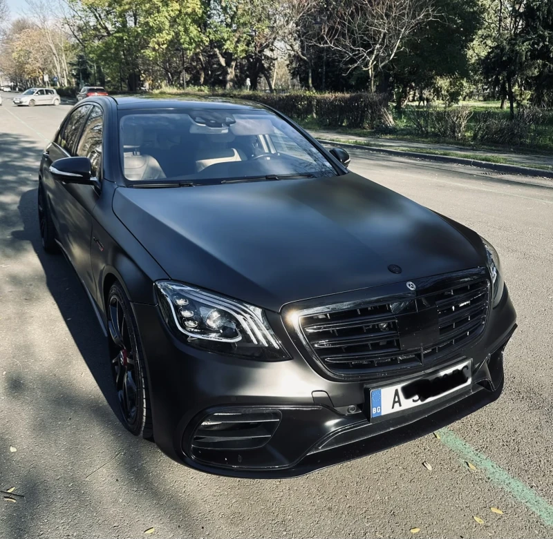 Mercedes-Benz S 500 FACE/AMG 6.3 L/4M/360/DISTR/ВАКУМ/PANO/3TV/FUL/GER, снимка 8 - Автомобили и джипове - 52900846
