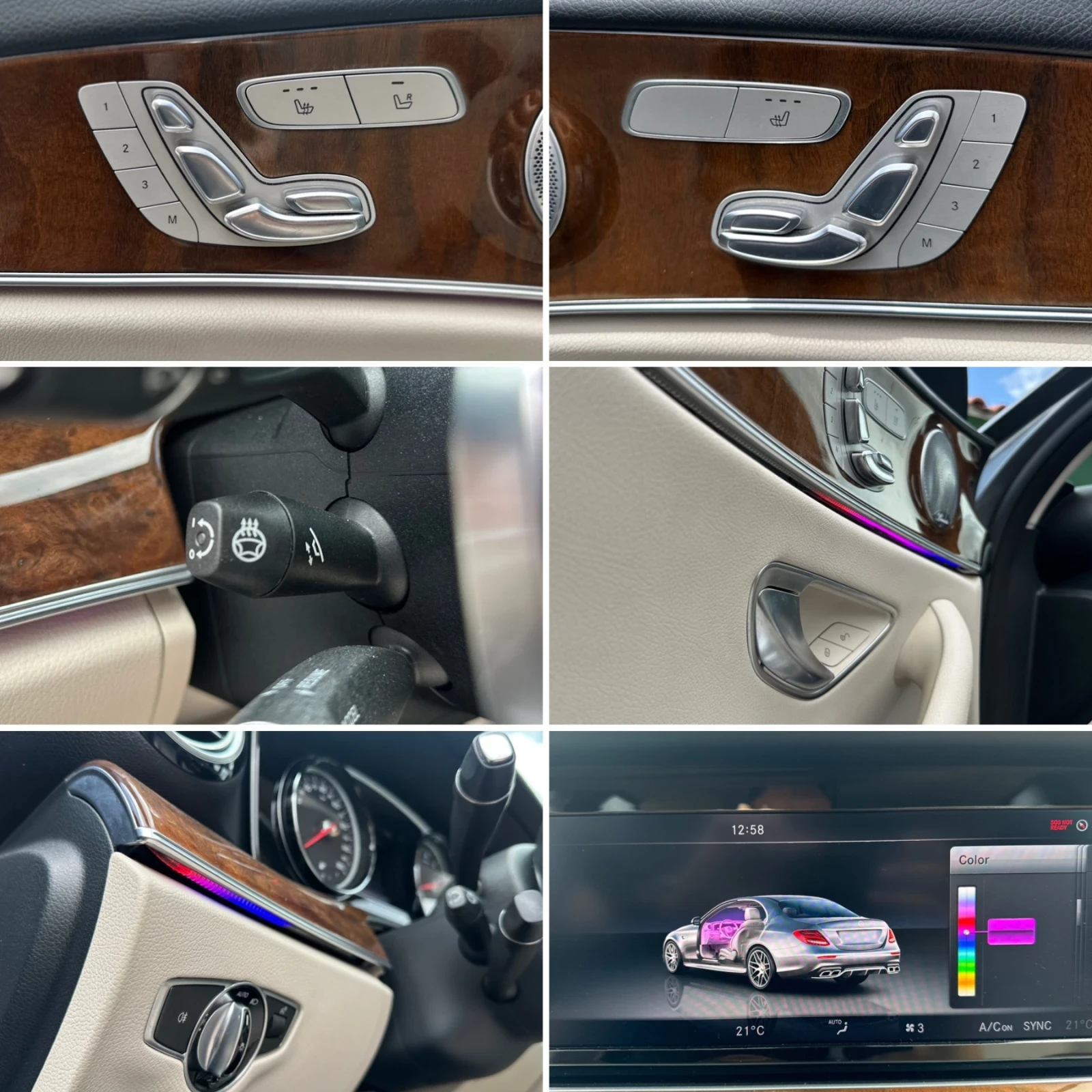 Mercedes-Benz E 300 4 Matic AMG BURMESTER Audio  | Mobile.bg   12