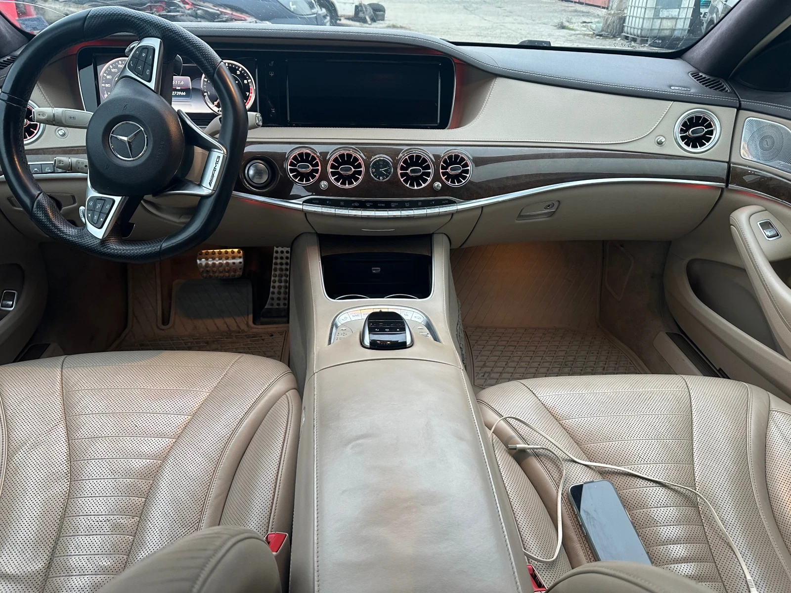 Mercedes-Benz S 500 FACE/AMG 6.3 L/4M/360/DISTR/ВАКУМ/PANO/3TV/FUL/GER - изображение 7