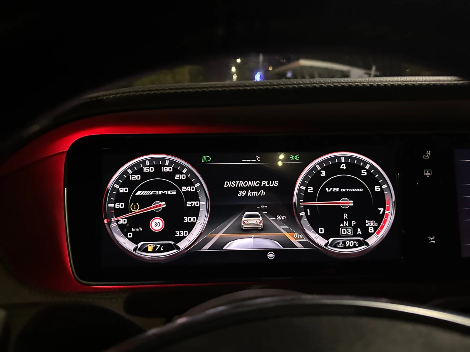 Mercedes-Benz S 500 FACE/AMG 6.3 L/4M/360/DISTR//PANO/3TV/FUL/GER | Mobile.bg   11