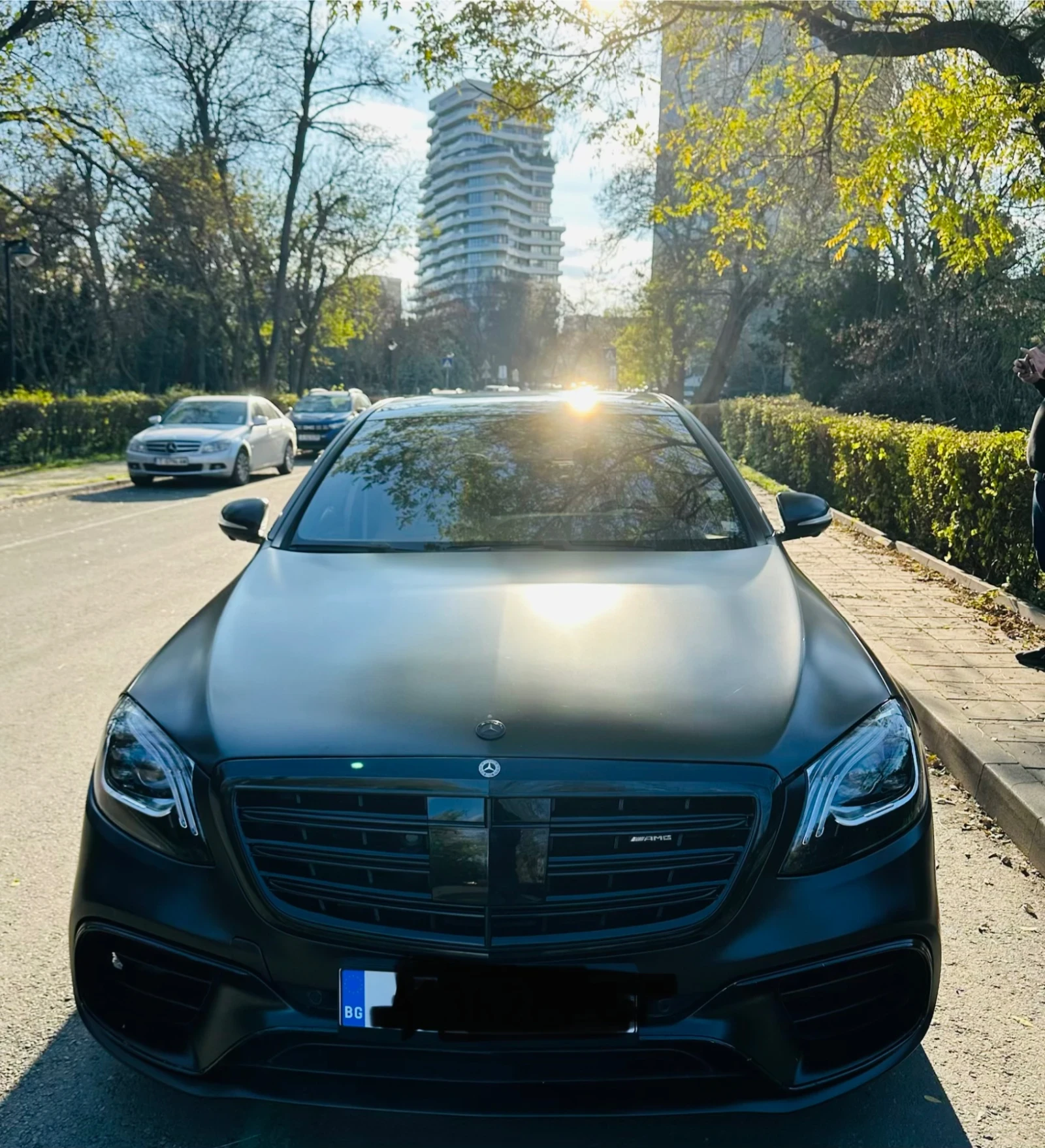 Mercedes-Benz S 500 FACE/AMG 6.3 L/4M/360/DISTR/�����/PANO/3TV/FUL/GER | Mobile.bg � ����������� 12