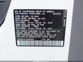 VW Atlas 2.0L I-4 DI, DOHC, VVT, TURBO, 235HP Front Wheel D | Mobile.bg    15