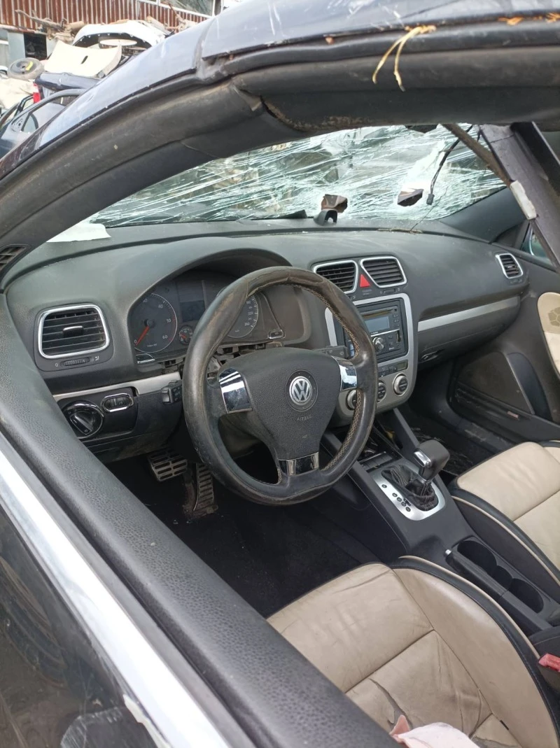 VW Eos 2.0TDI тип BMM, снимка 8 - Автомобили и джипове - 40405111