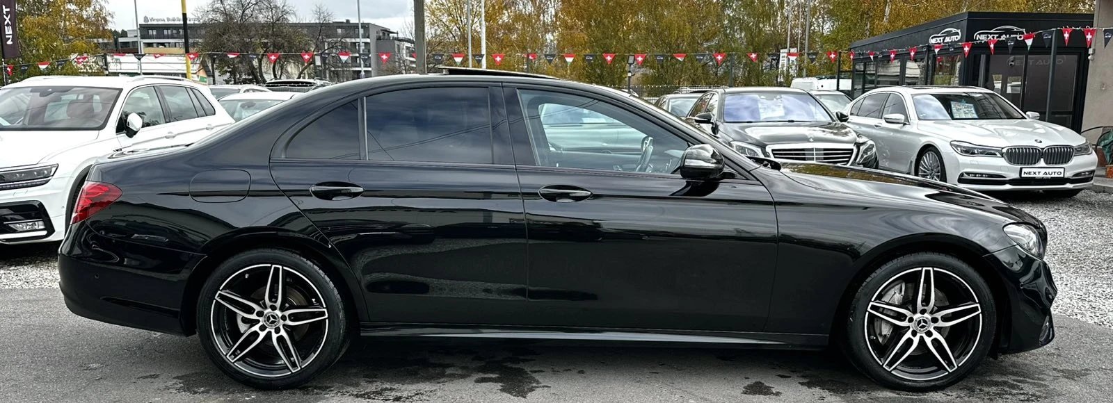 Mercedes-Benz E 220 D 194HP AMG BURMESTER HUD PANO DISTRONIC - изображение 4