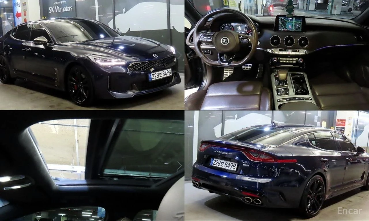 Kia Stinger GT* TURBO* AWD* ХЕДЪП* ОБДУХВАНЕ* 360КАМЕРА* LANE*, снимка 3 - Автомобили и джипове - 54630125