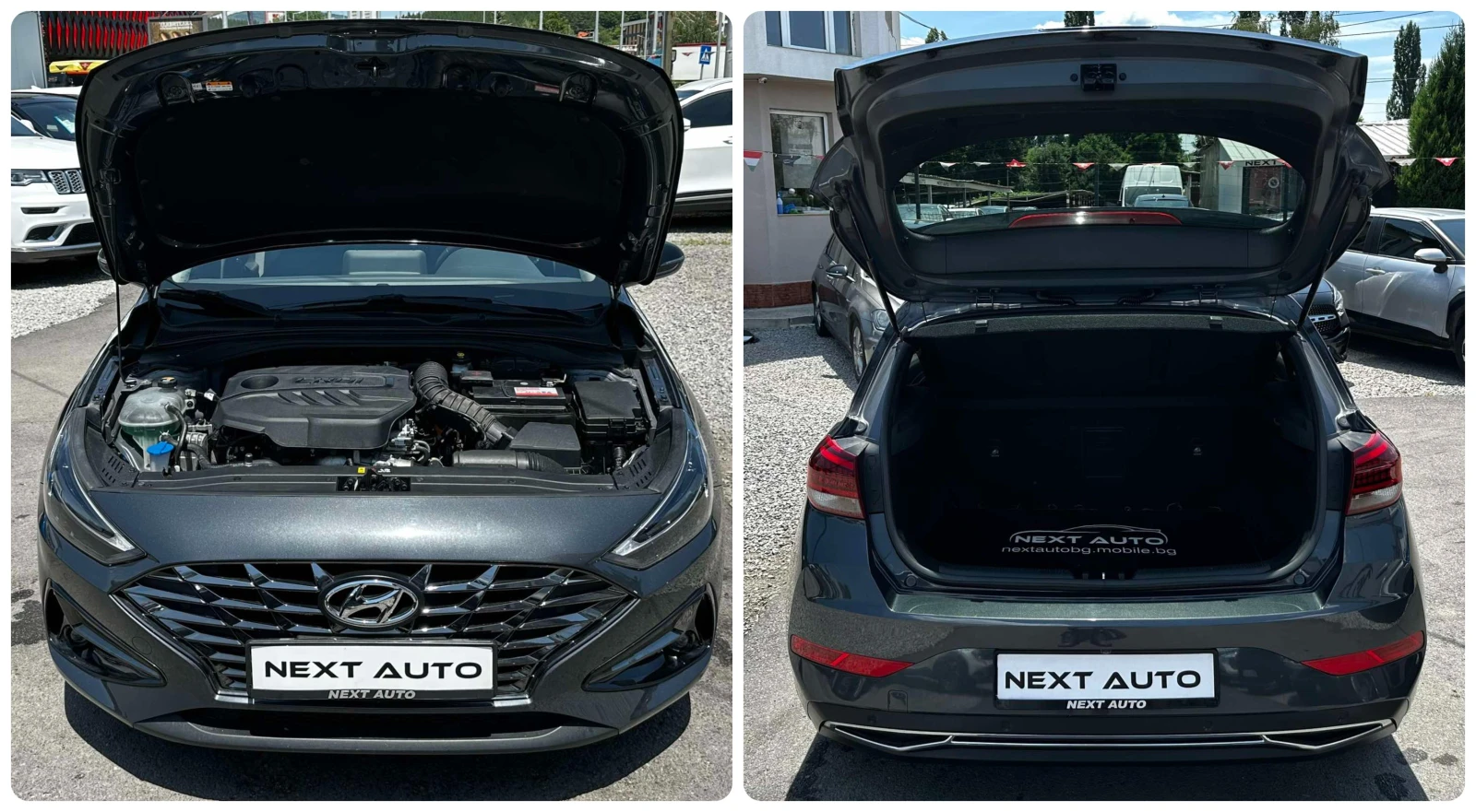 Hyundai I30 1.6HYBRID 136HP LANE ASSIST CAM KEYLESS EU6, снимка 15 - Автомобили и джипове - 55299317