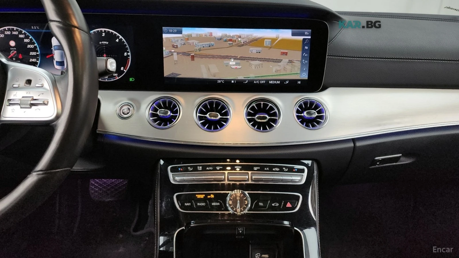 Mercedes-Benz CLS 400 d* 4MATIC* ДИСТРОНИК* ПОДГРЕВ* ОБДУХВАНЕ* 360* HUD, снимка 13 - Автомобили и джипове - 55414646