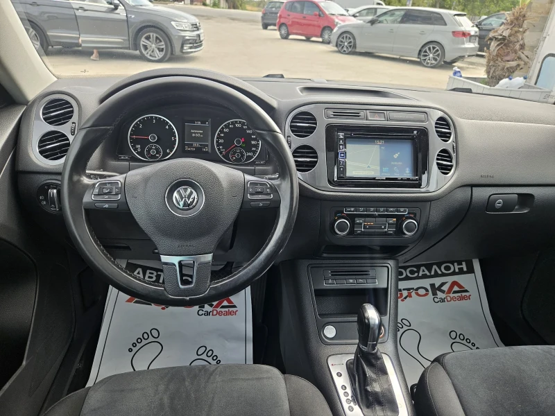 VW Tiguan 2.0TDI-140кс= АВТОМАТ= 4Х4= LED= ПАНОРАМА= KEYLESS, снимка 11 - Автомобили и джипове - 51607681