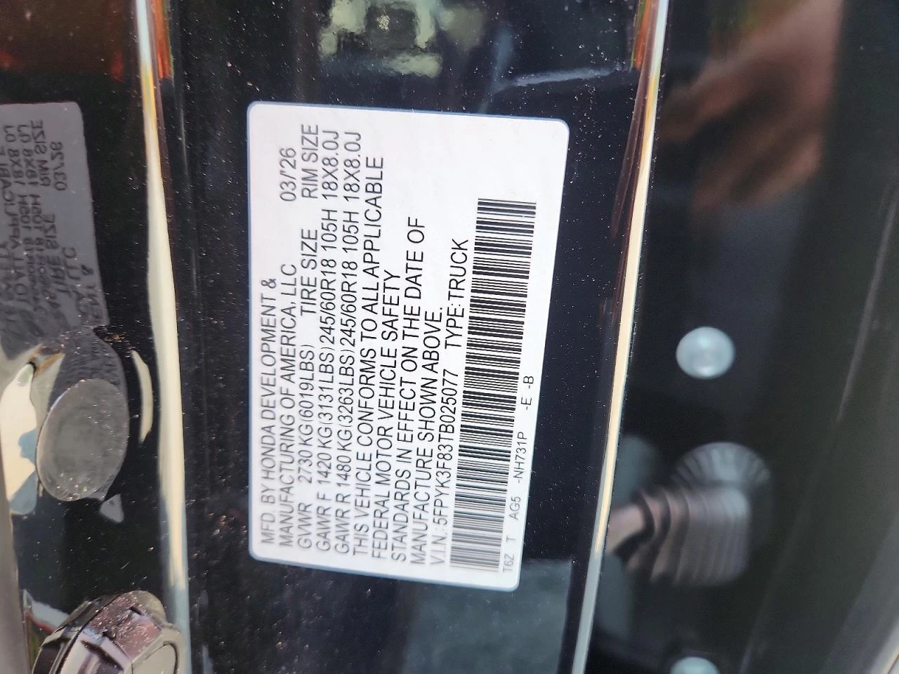 Honda Ridgeline 3.5l Black Edition, снимка 13 - Автомобили и джипове - 55945435