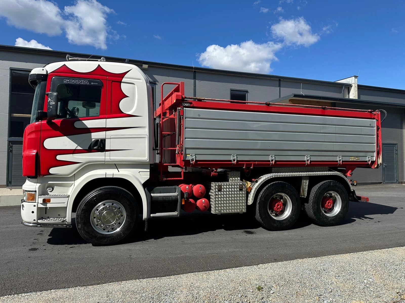 Scania R 500 4х4, Самосвал, Внос, ,  - изображение 3
