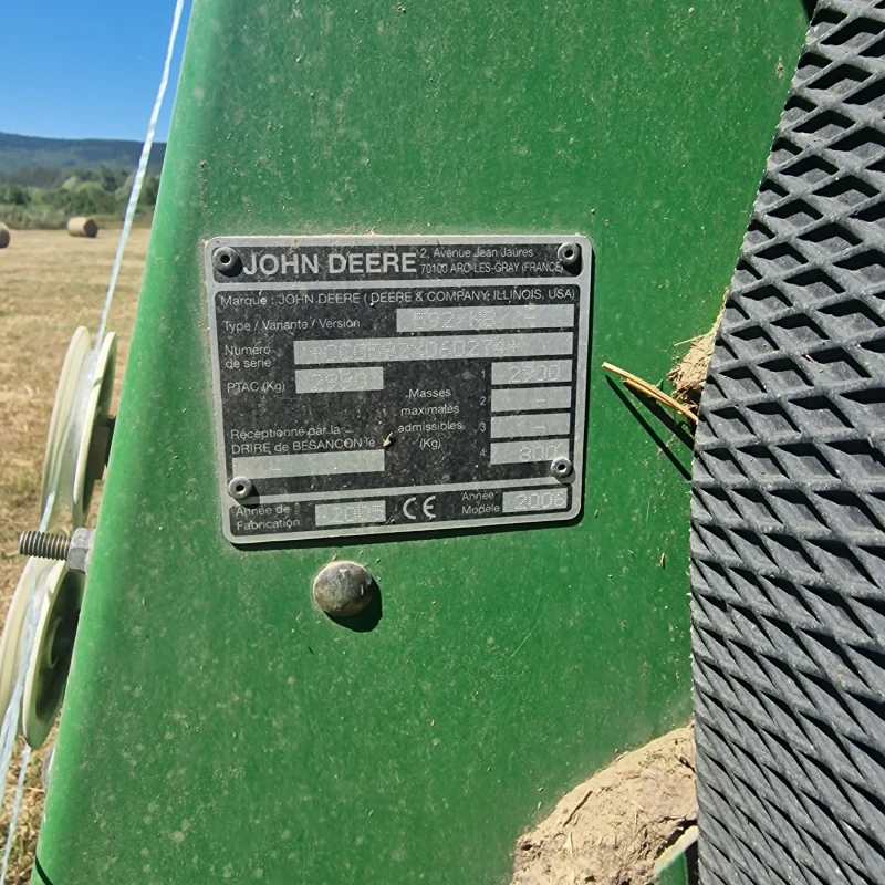 Балировачка John Deere 592, снимка 8 - Селскостопанска техника - 51134236