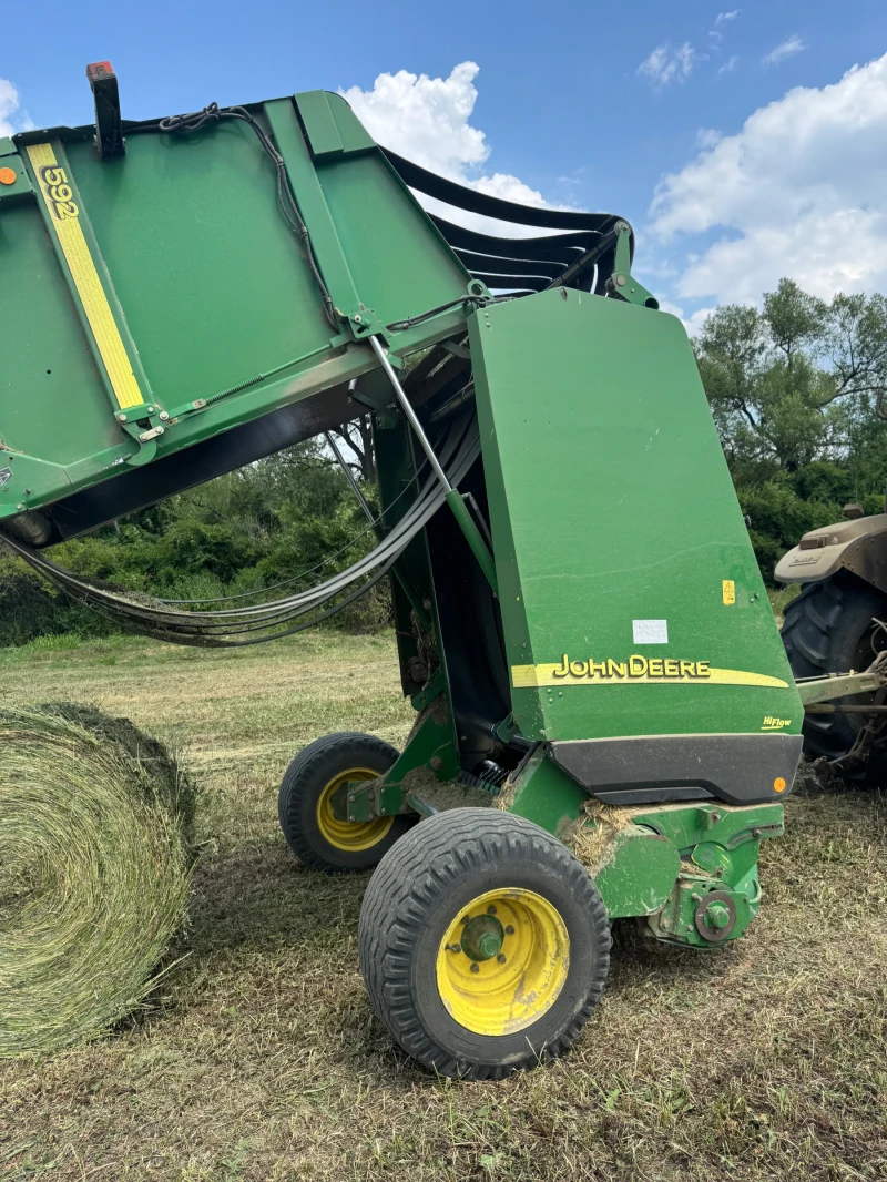 Балировачка John Deere 592, снимка 3 - Селскостопанска техника - 51134236