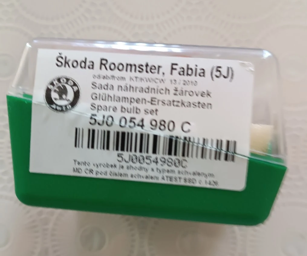 Продавам резервен комплект за Skoda  Fabia II  ( 5J ) , снимка 2 - Части - 55674003