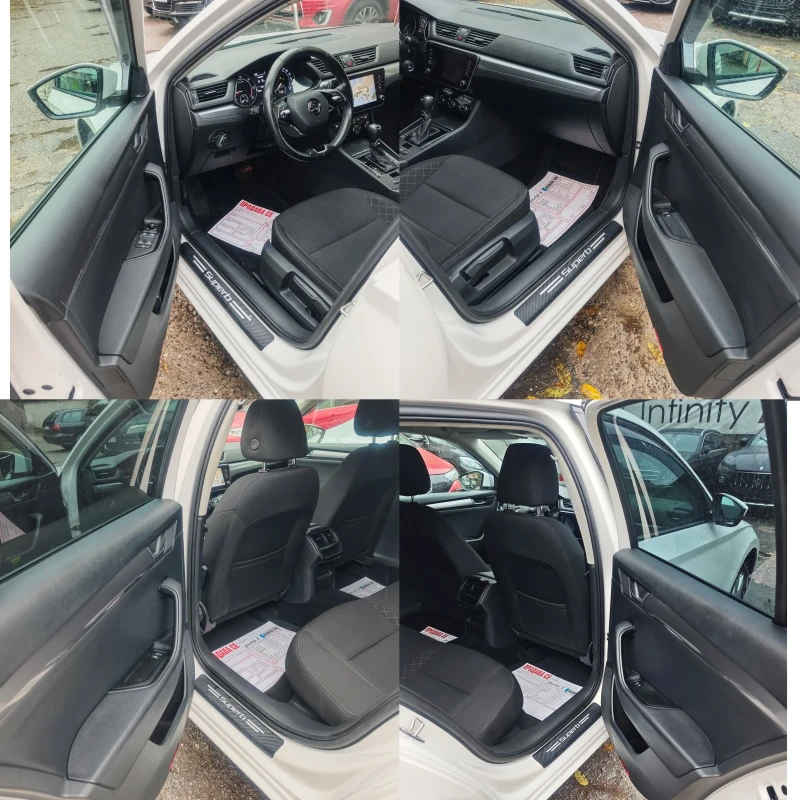 Skoda Superb FACELIFT, ФУЛ ЛЕД, ДИСТРОНИК, СТАРТ-СТОП, АВТОМАТ,, снимка 8 - Автомобили и джипове - 52100450