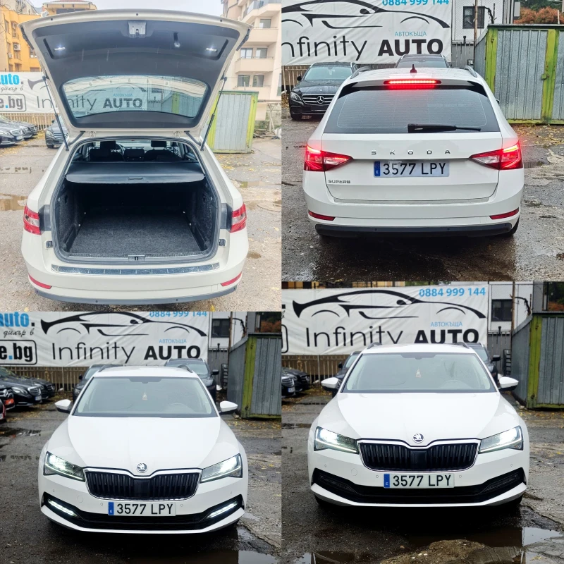 Skoda Superb FACELIFT, ФУЛ ЛЕД, ДИСТРОНИК, СТАРТ-СТОП, АВТОМАТ,, снимка 6 - Автомобили и джипове - 52100450