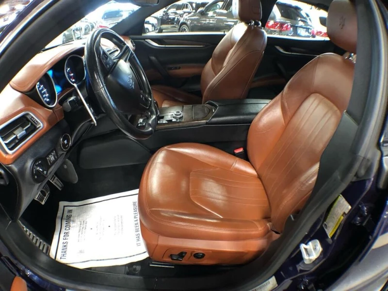 Maserati Ghibli * S Q4 AWD LEATHER SUNROOF NAV P/START B/SPOT CAME, снимка 15 - Автомобили и джипове - 52944287