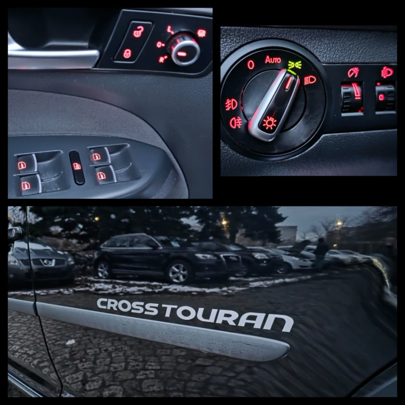 VW Touran 2.0 TDI * CROSS* * PARK ASSIST* * ANDROID* * , снимка 15 - Автомобили и джипове - 53058756