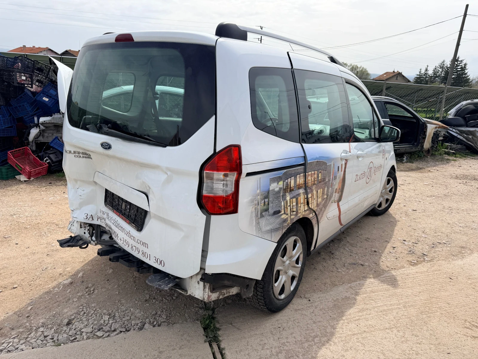 Ford Courier 1.5TDCI XVCC, снимка 4 - Автомобили и джипове - 54220354