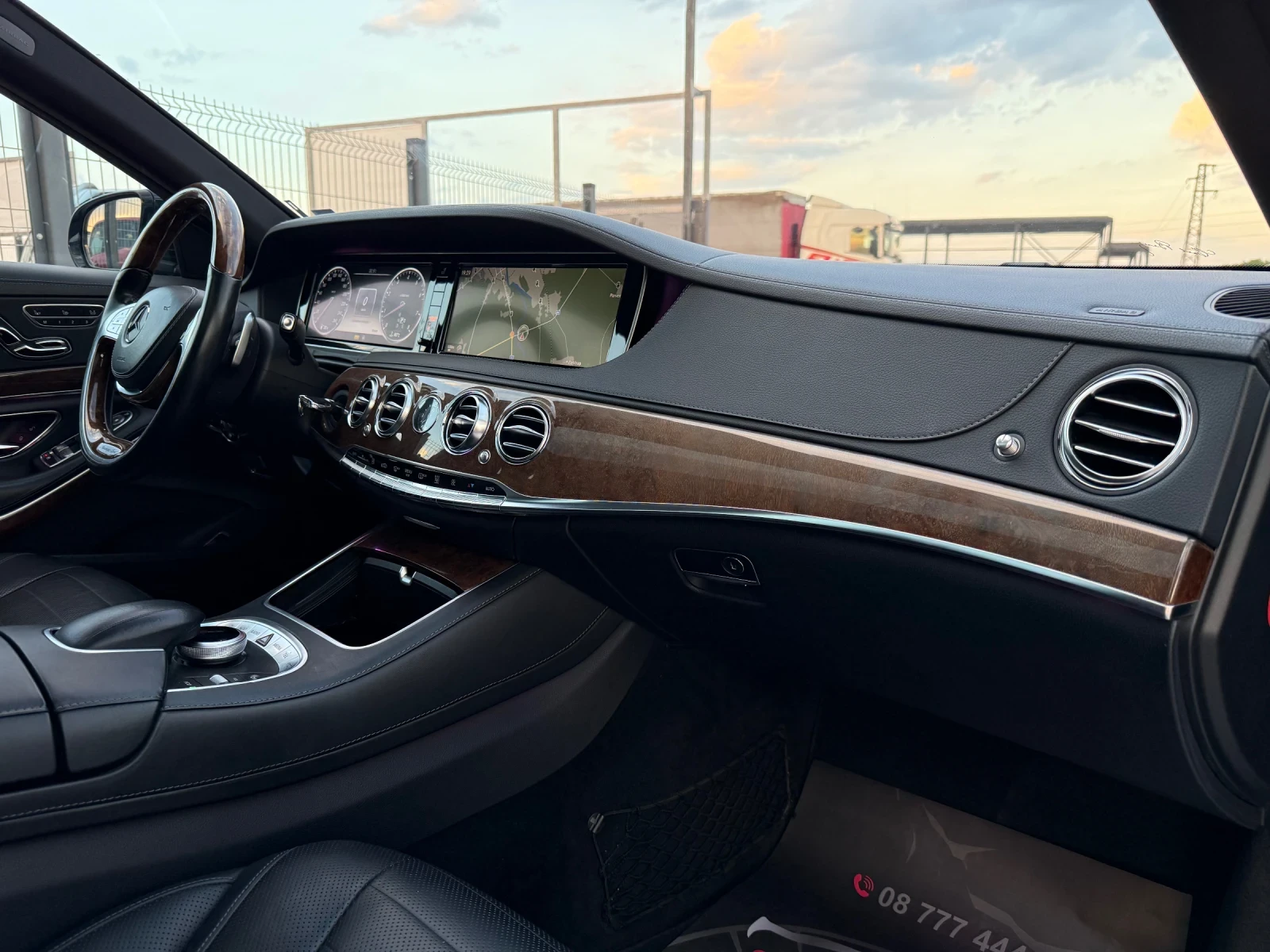 Mercedes-Benz S 500 L* 2016г* TV* 215.000KM* Сервизна История* FULL MA, снимка 13 - Автомобили и джипове - 55053853