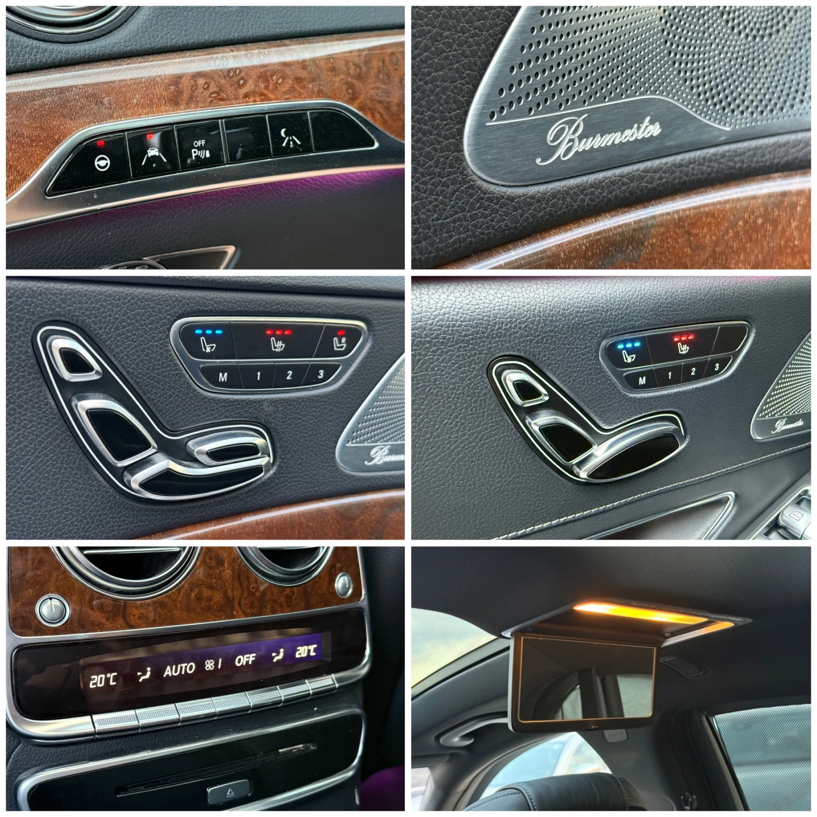 Mercedes-Benz S 500 L* 2016г* TV* 215.000KM* Сервизна История* FULL MA, снимка 17 - Автомобили и джипове - 55053853