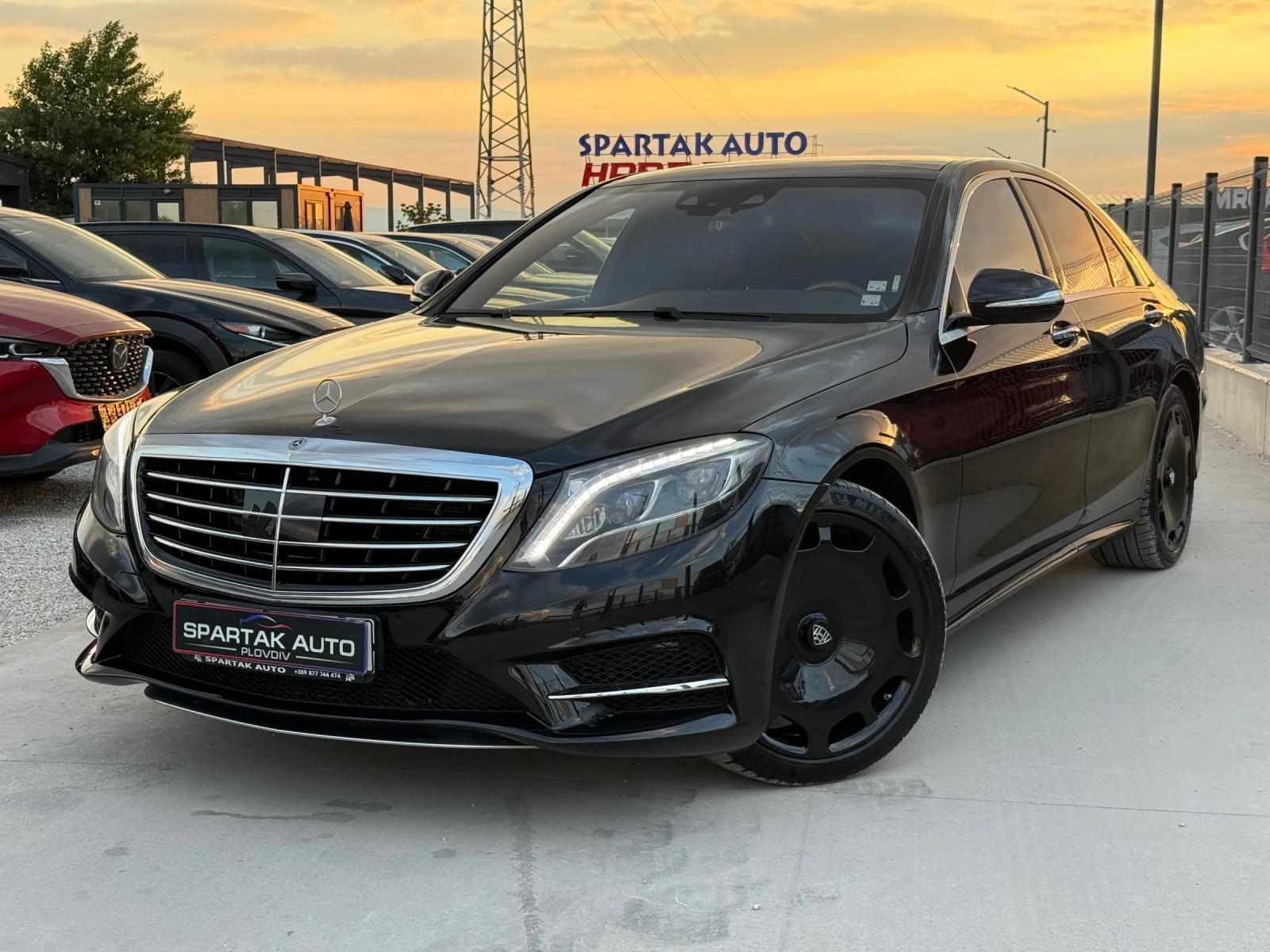 Mercedes-Benz S 500 L* 2016г* TV* 215.000KM* Сервизна История* FULL MA