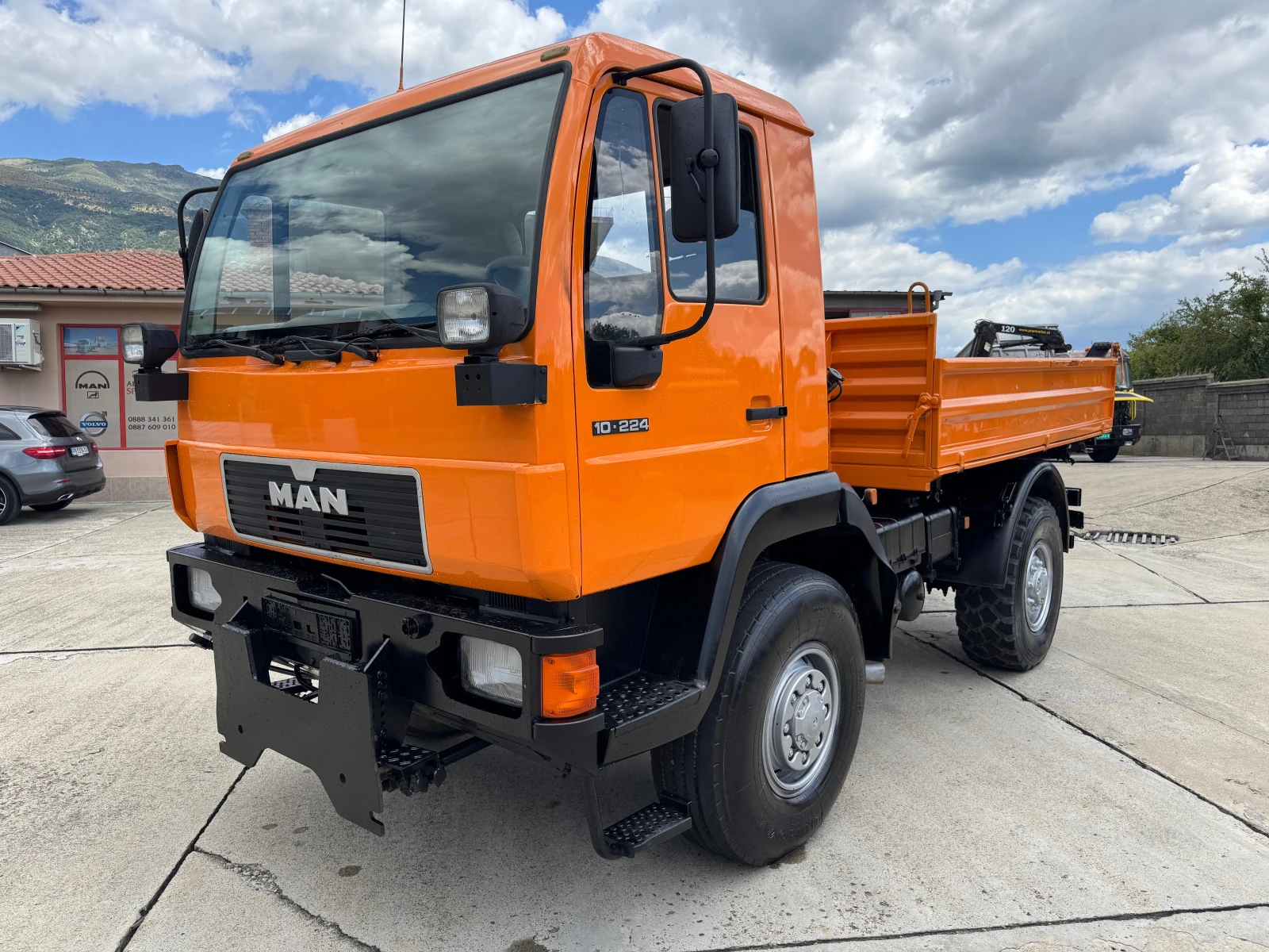 Man L 10.224 , тристранен самосвал , снимка 8 - Камиони - 55392391