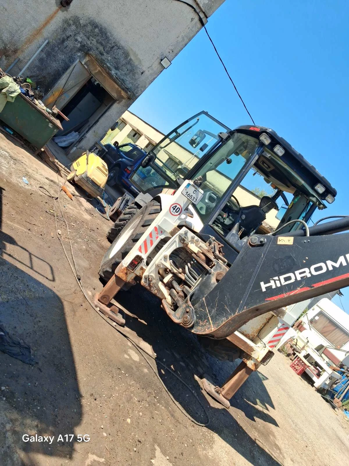 Багер Hidromek 102 B, снимка 10 - Индустриална техника - 55562228
