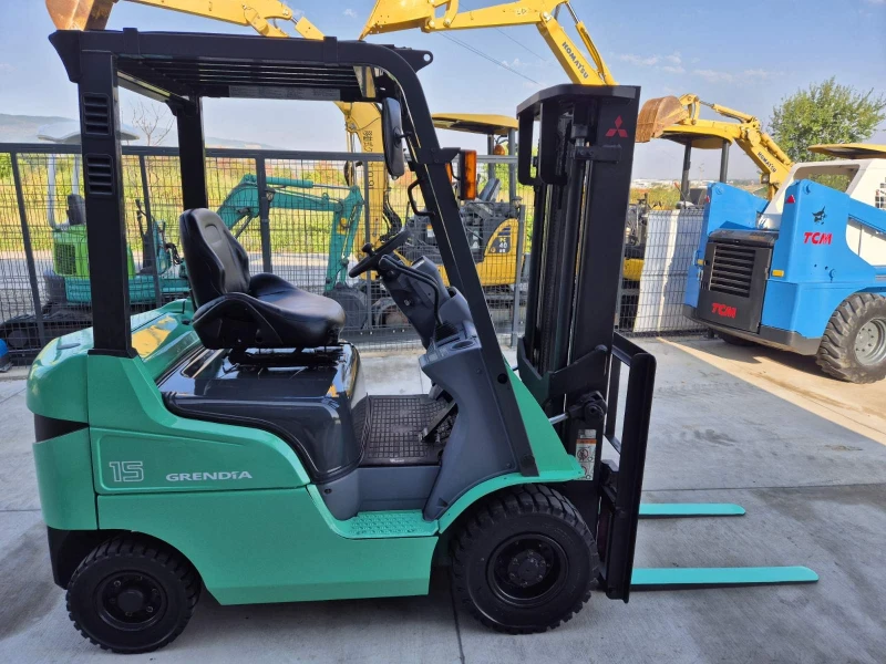 Мотокар Mitsubishi * АВТОМАТ * ГАЗ+ БЕНЗИН * ПЕРФЕКТЕН * !!!, снимка 5 - Индустриална техника - 51426214