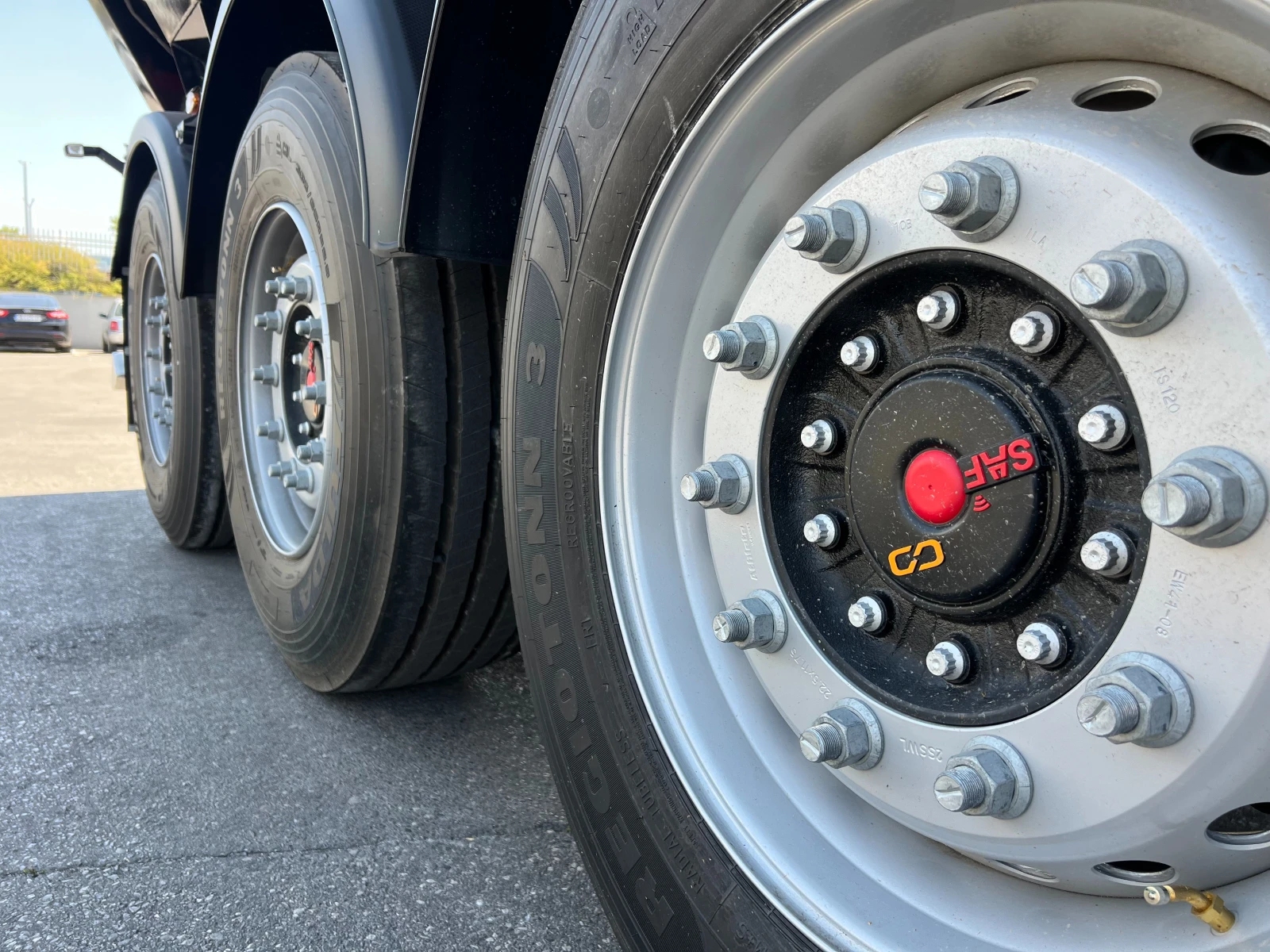 Полуремарке Schwarzmuller 24m3, 5950 kg, снимка 11 - Ремаркета - 55665429