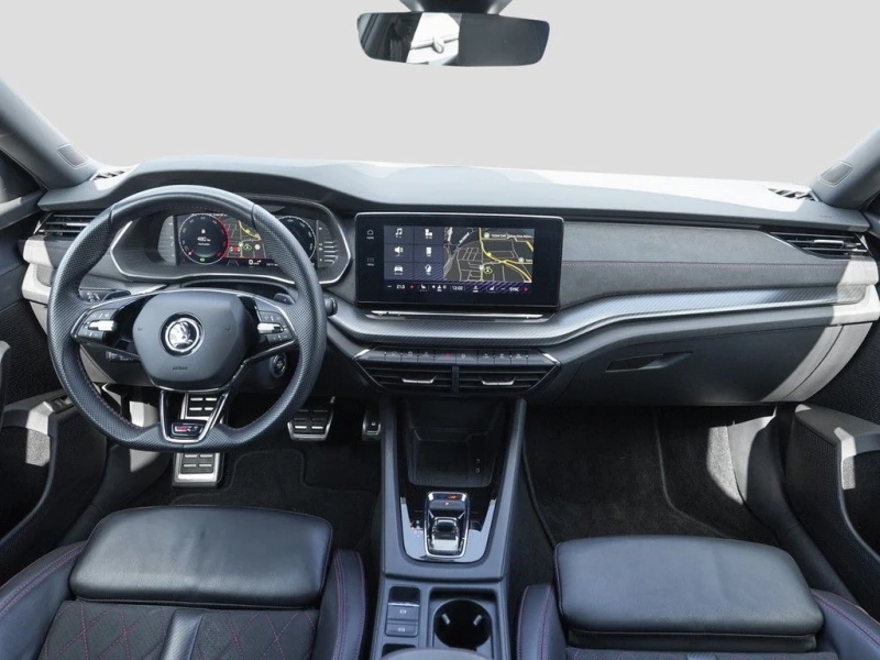 Skoda Octavia НОВ!/2.0 TDI/200HP/MATRIX/DSG/CAM/NAVI/100e, снимка 6 - Автомобили и джипове - 50196035