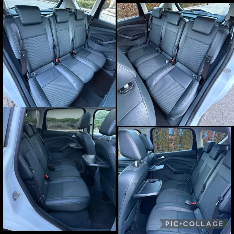 Ford C-max 1.6 TDCi/116kc/6ck/Navi/Кожа/PDC/Камера/* Titanium, снимка 13 - Автомобили и джипове - 53115110