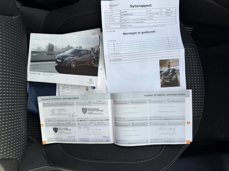Peugeot 208 1.6d/100hp/NAVI/Service book/ , снимка 13 - Автомобили и джипове - 53275861
