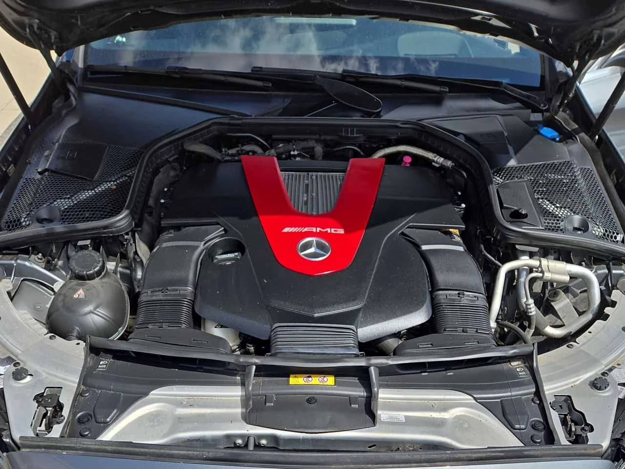 Mercedes-Benz C 43 AMG 4MATIC/ПАНОРАМА/360 КАМЕРИ/ДИСТРОНИК, снимка 12 - Автомобили и джипове - 54347950