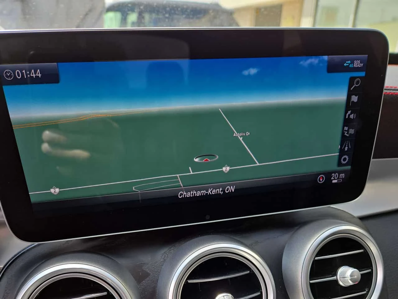 Mercedes-Benz C 43 AMG 4MATIC/ПАНОРАМА/360 КАМЕРИ/ДИСТРОНИК, снимка 11 - Автомобили и джипове - 54347950