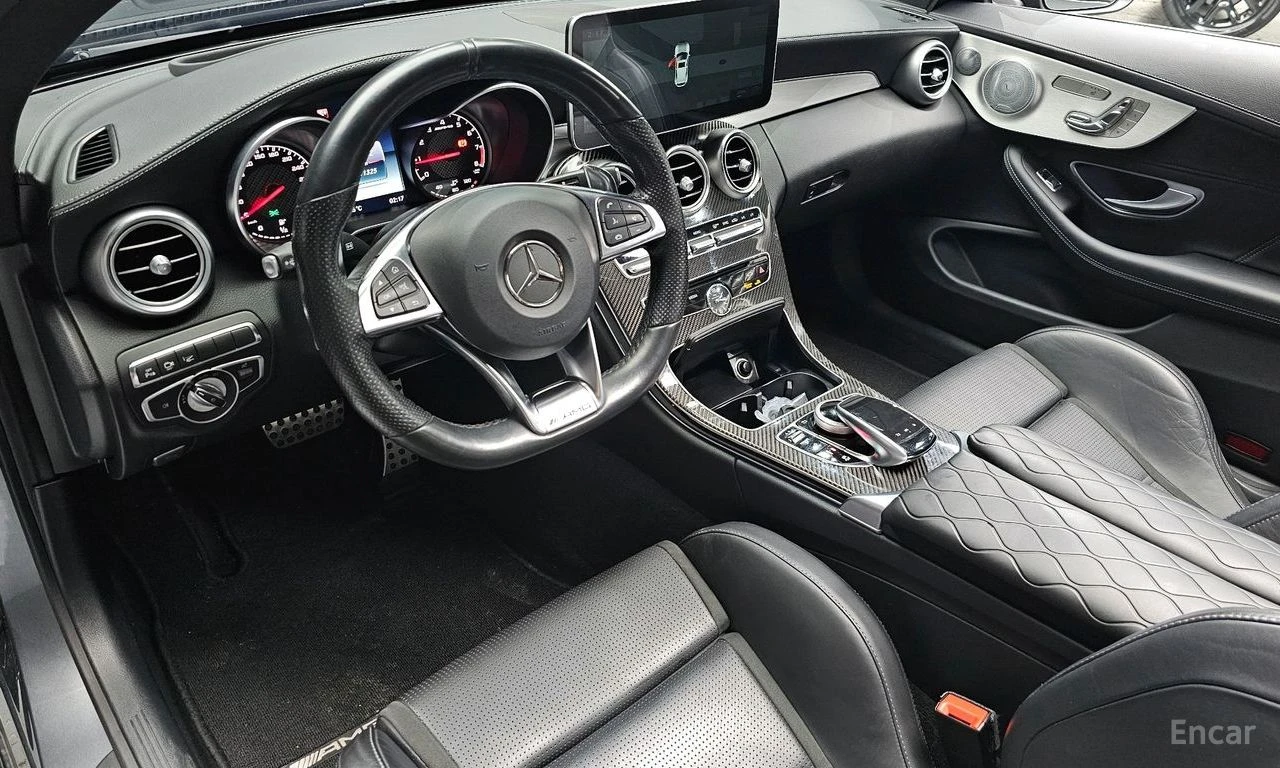 Mercedes-Benz C 63 AMG BURMESTER* ХЕДЪП* 360КАМЕРА* ПАНОРАМА* , снимка 7 - Автомобили и джипове - 54417516