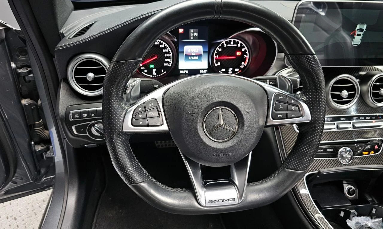 Mercedes-Benz C 63 AMG BURMESTER* ХЕДЪП* 360КАМЕРА* ПАНОРАМА* , снимка 8 - Автомобили и джипове - 54417516