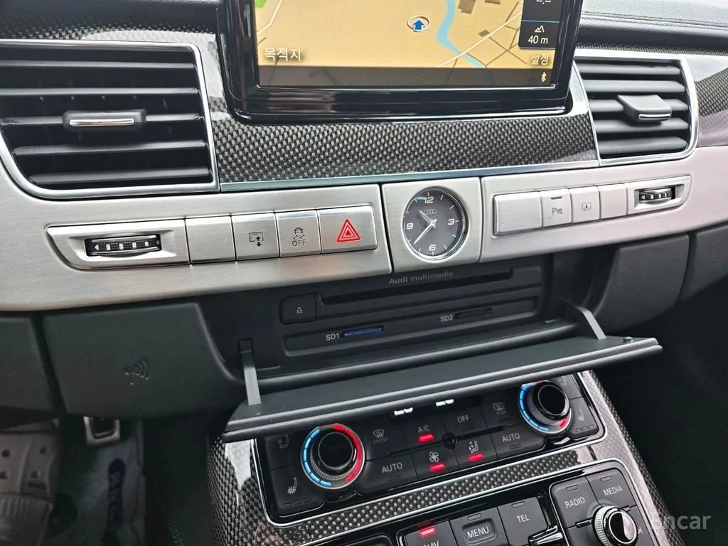 Audi S8 * ФИКСИРАНА ЦЕНА* ПОДГРЕВ* ОБДУХВАНЕ* КАРБОН, снимка 17 - Автомобили и джипове - 56114301